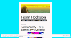 Desktop Screenshot of fionnhodgson.com