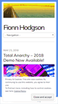 Mobile Screenshot of fionnhodgson.com